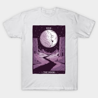 Moon Tarot Card T-Shirt